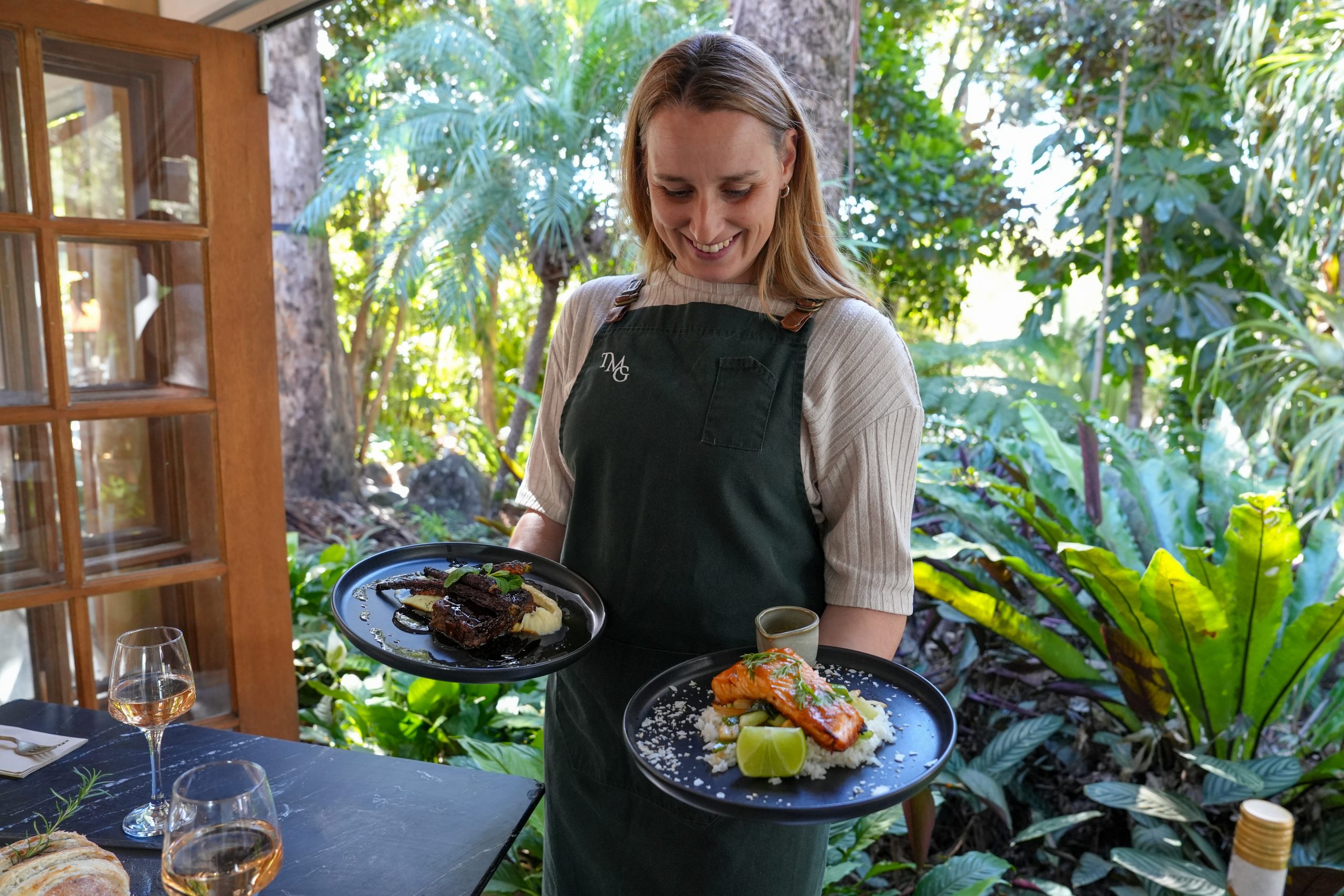 Spring menu dining at Thunderbird Park